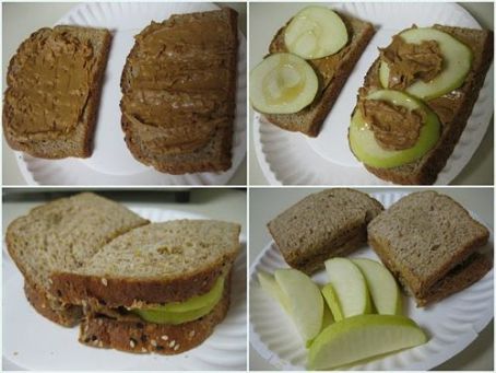 Apple snack Recipe for Kids